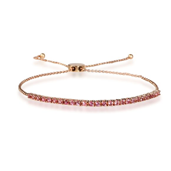 My Story Pixie Bolo Tourmaline Bracelet in 14K Rose Gold - Picture 1 of 2